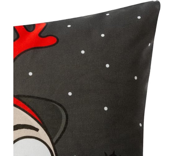 Комплект наволочек Этель Сhristmas dog 50x70 см - 2 шт., 100% хлопок, бязь 5091344