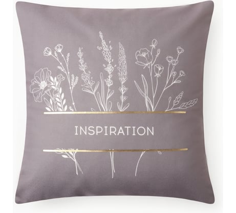 Чехол на подушку Этель "March", 40х40 см, 100 п\э, велюр 10440218