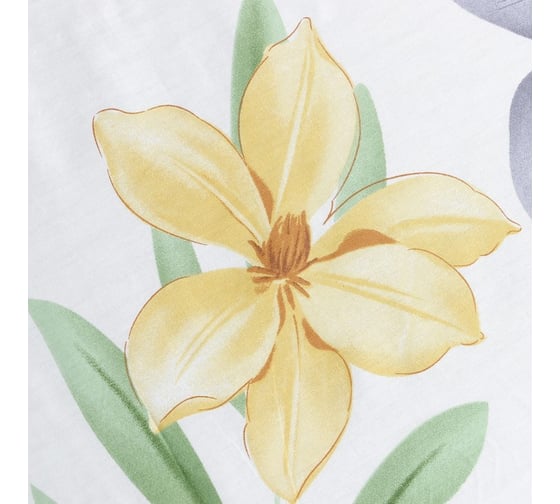 Комплект постельного белья LoveLife 2сп Yellow flowers 175х215 см, 200х225 см, 50х70см-2шт, 100%хлопок, сатин, 125г/м 9305068