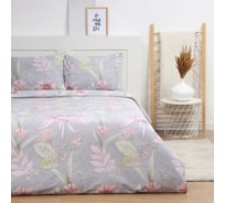 Комплект постельного белья LoveLife евро Sun, 200х217 см, 225х240 см, 50х70см-2шт, 100%хлопок, сатин, 125г/м² 10283997