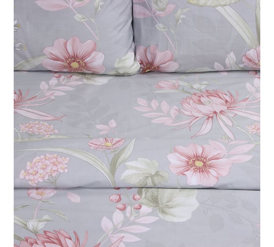 Комплект постельного белья LoveLife евро Sun, 200х217 см, 225х240 см, 50х70см-2шт, 100%хлопок, сатин, 125г/м² 10283997
