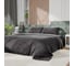 Комплект постельного белья Этель 1,5 сп Tencel 155х210 см, 160х245 см, 50х70см-2шт, цв. чёрный 10655072 1