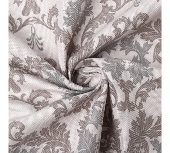 Комплект штор с подхватами для кухни Этель "Classic" 150x150 см, 2 шт., 100% хл, рогожка, 186г/м2 10658882