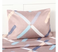 Комплект постельного белья Экономь и Я 2 сп 175х225 см, 175х225 см, 50х70см-2шт, 60г/м2, микрофибра 10518071