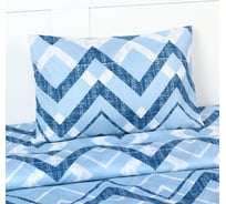 Комплект постельного белья Экономь и Я 2 сп 175х225 см, 175х225 см, 50х70см-2шт, 60г/м2, микрофибра 10518079