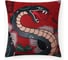 Подушка Этель "Cool snake" 40x40 см, 100% п/э, велюр 10454169 1