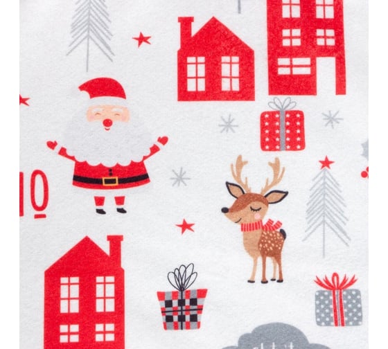 Плед Этель Christmas day 100x150 см, флис 9223903