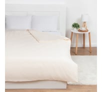 Пододеяльник Этель 145х215, цв. молочный, 100% хлопок, бязь 125г/м2 9046113