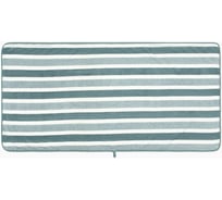 Полотенце банное Этель "Геометрия", цв. зелёный, 70x140 см, 100% п/э, 240 г/м2 10518889