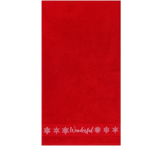 Полотенце махровое Этель "Wonderful" 50x90 см, 100% хлопок, 360гр/м2 6977348 1