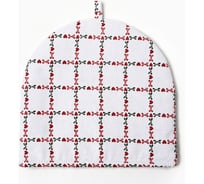 Грелка на чайник Этель "Flower Cage" 28x28 см, 100% хл., рогожка 186 г/м2 10724566