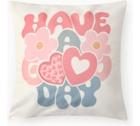 Чехол на подушку Этель "Good day", 40х40 см, 100 п\э, велюр 10440212