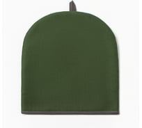 Грелка на чайник Этель Home collection green 28x28 см, 56%лён, 44%хл 10609989