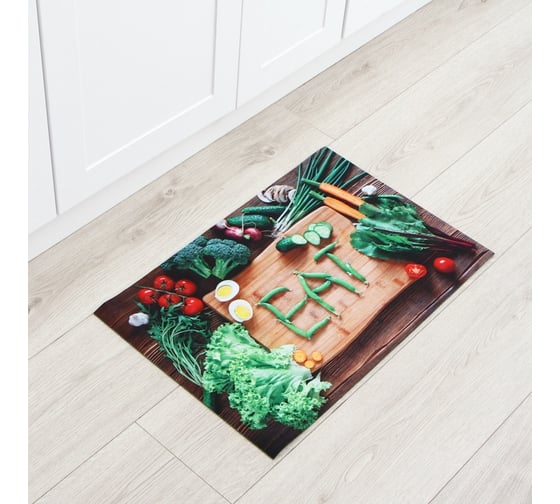 Коврик для кухни Этель "EAT" 38x58 см 10516148