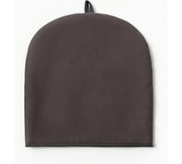 Грелка на чайник Этель Home collection grey 28x28 см, 56%лён, 44%хл 10609988