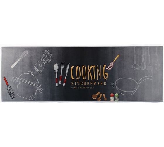 Коврик для кухни Этель "Cooking" 40x120 см 10516126 1