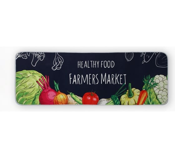 Коврик для кухни Этель "Farmers" 40x120 см 10516136 1