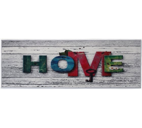 Коврик для кухни Этель "Home" 40x120 см 10516129 1