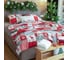Комплект постельного белья Этель 2 сп New Year's patchwork 175х215 см, 200х220 см, 70х70 см -2 шт, бязь 125 г/м2 9823656 1