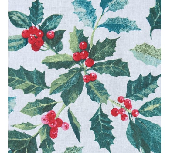 Комплект постельного белья Этель 2 сп Winter berries 175х215 см, 200х220 см, 70х70 см -2 шт, поплин 9823925