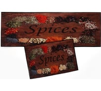 Набор ковриков для кухни Этель "Spices" 2 шт, 40x60 см, 40x120 см 10516131