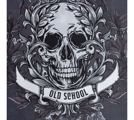 Комплект постельного белья Этель 2 сп Old school 175х215 см, 200х220 см, 70х70 см -2 шт, бязь 125 г/м2 7533830