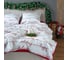 Комплект постельного белья Этель Дуэт Christmas letter 143х215 см - 2 шт, 220х240 см, 70х70 см - 2 шт, бязь 10383305 1