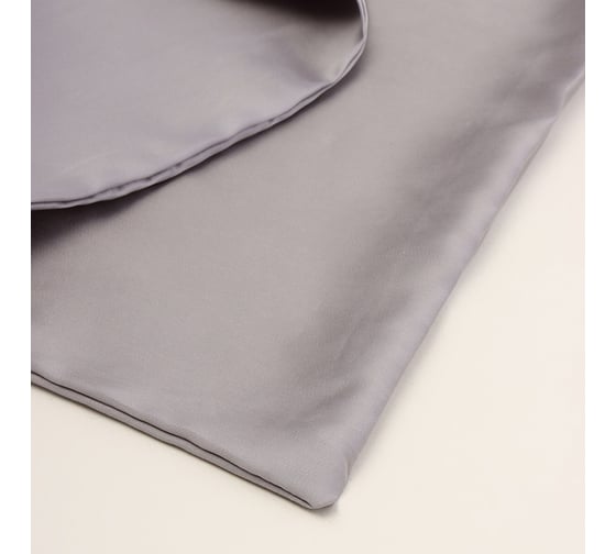 Комплект постельного белья Этель Дуэт Tencel 155х210см-2шт, 230х245 см, 50х70см-2шт, цв. серый 10655048