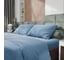 Комплект постельного белья Этель Дуэт Tencel 155х210см-2шт, 230х245 см, 50х70см-2шт, цв. серо-голубой 10655057 3