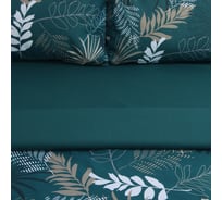Комплект постельного белья Этель евро Green mood, 200х217 см, 220х240 см, 50х70см-2 шт, бязь, 125 г/м2 10389656