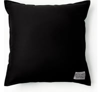 Подушка Этель 45x45+1 см, чёрный, 100% хлопок 10568548