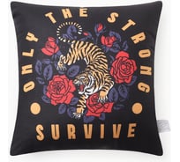 Подушка декоративная Этель "Survive" 40x40 см, велюр, 100% п/э 10805383