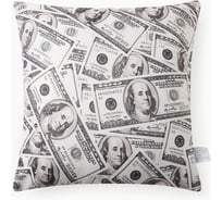 Подушка декоративная Этель "Dollars" 40x40 см, велюр, 100% п/э 10805387