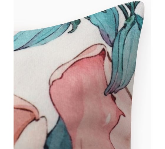Чехол на подушку Этель "Peony", 40х40 см, 100 п\э, велюр 10440208