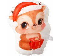 Подушка Этель "Оленёнок" 27x35 см, 100 п\э, велюр 10454198