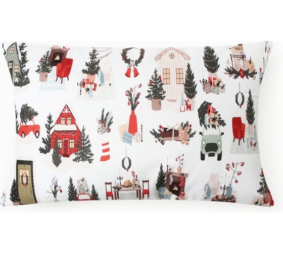 Подушка декоративная Этель Christmas moments 60х40 см 10418363