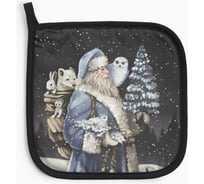 Прихватка Этель Мгновения зимы саржа, 19x19 см, 100% хлопок, ватин 250 г/м2 10366913