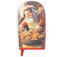 Варежка-прихватка Этель Сookies 15x28 см, саржа, 100% хлопок, ватин 250 г/м2 10366908
