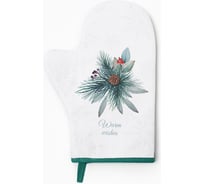 Варежка-прихватка Этель Sweet treat 20x28 см, саржа, 100% хлопок, ватин 250 г/м2 10366955