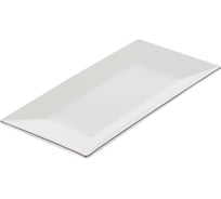 Блюдо сервировочное прямоугольное Gipfel Platinum 26х12 см 52359