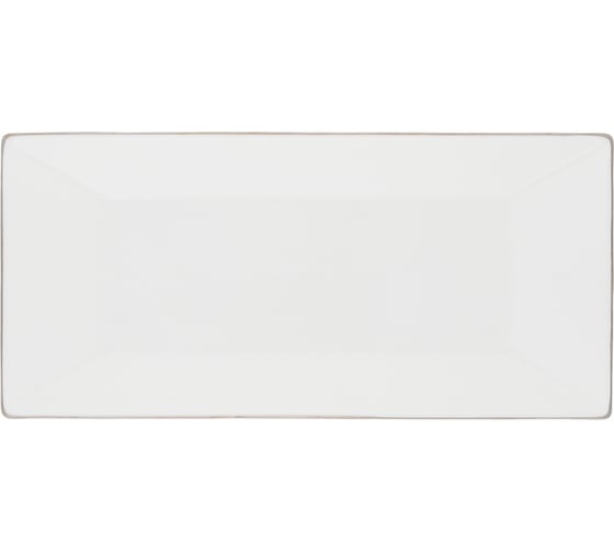 Блюдо сервировочное прямоугольное Gipfel Platinum 26х12 см 52359