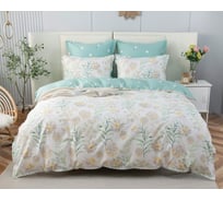 Комплект постельного белья SOFI DE MARKO Шарлиз сатин Евро 4н Евро-5565