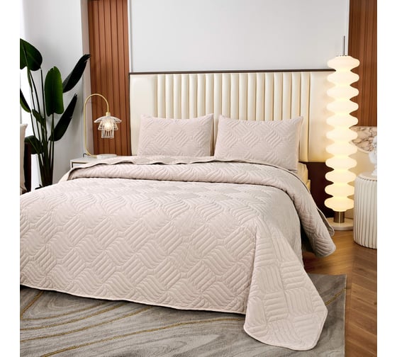 Покрывало SOFI DE MARKO Армандо крем, 160x220 Пок-Арм-160х220к