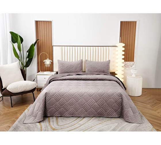 Покрывало SOFI DE MARKO Армандо мокко, 240x260 Пок-Арм-240х260м 1