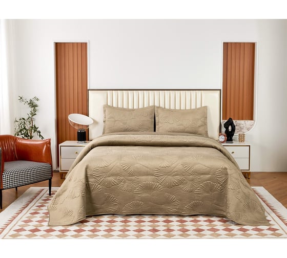 Покрывало SOFI DE MARKO Бенита бежевый, 160x220 Пок-Бн-160х220б 1
