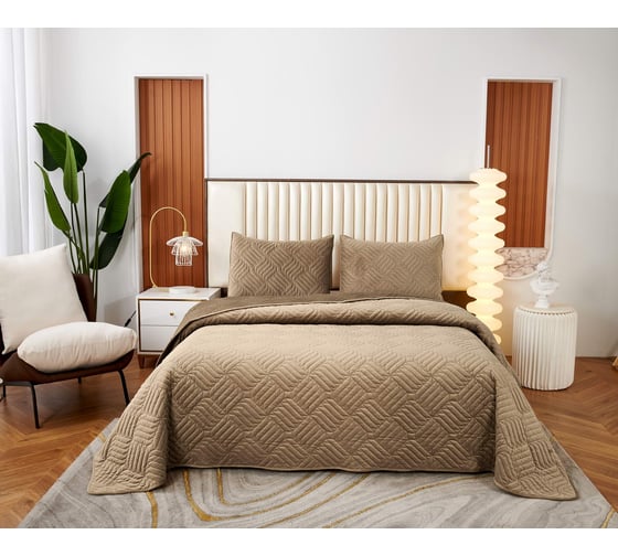 Покрывало SOFI DE MARKO Армандо песочный, 160x220 Пок-Арм-160х220пс 1