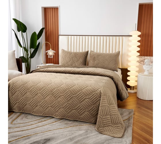 Покрывало SOFI DE MARKO Армандо песочный, 160x220 Пок-Арм-160х220пс