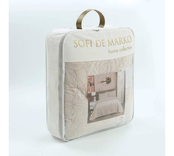 Покрывало SOFI DE MARKO Мелисса капучино, 160x220 Пок-Мес-160х220кч