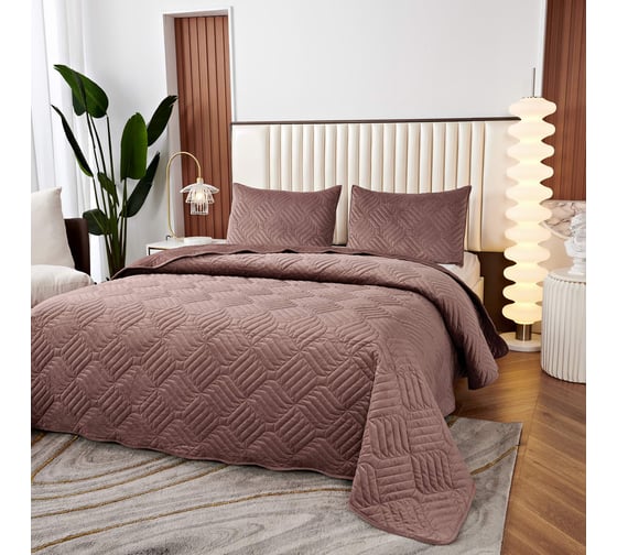 Покрывало SOFI DE MARKO Армандо чайная роза, 160x220 Пок-Арм-160х220чр