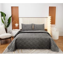 Покрывало SOFI DE MARKO Армандо темно-серый, 160x220 Пок-Арм-160х220тс